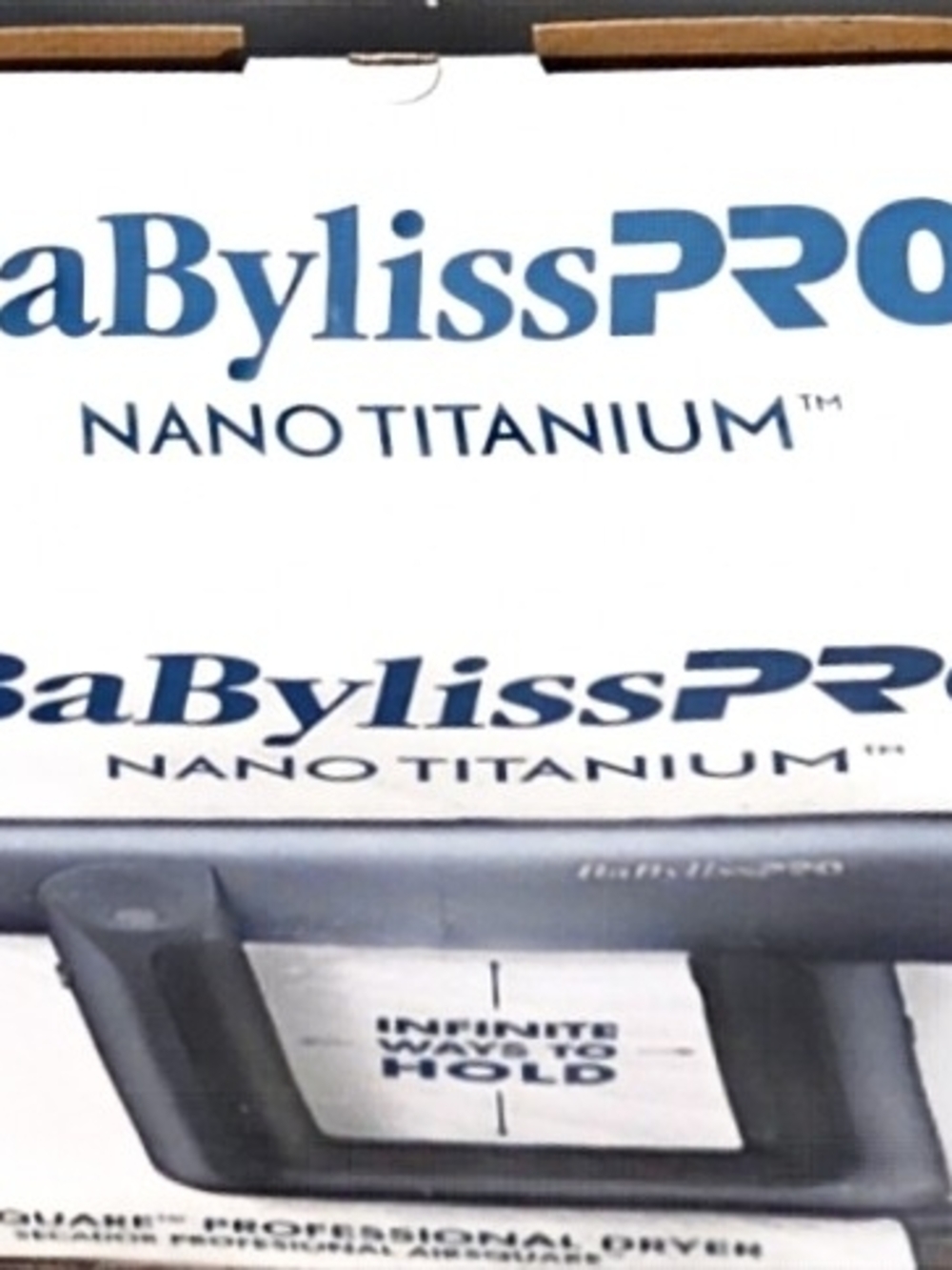 BaByliss PRO Nano Titanium Hair Tool - Blue and White